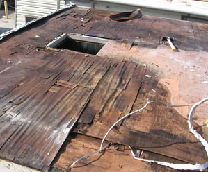 RV roof repair  Carrick